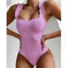 Black Sexy Bikini One Piece Swimsuit for Women - Image 6