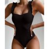 Black Sexy Bikini One Piece Swimsuit for Women - Image 7
