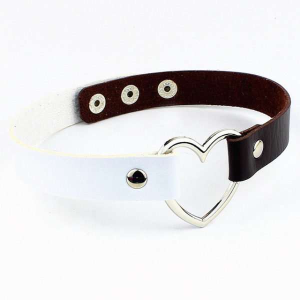 Stainless Steel Heart Chokers Necklaces - Image 22