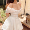 Tank High Waist Ball Gown White Dress - Image 2
