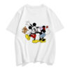 Three Mickey Mouse Print Women T Shirt - Image 13