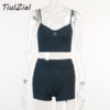 Sport Matching Women Shorts Set - Image 8