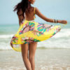 2022 Printed Cover-ups Sexy Beach Dress - Image 3