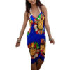 2022 Printed Cover-ups Sexy Beach Dress - Image 9