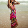 2022 Printed Cover-ups Sexy Beach Dress - Image 5