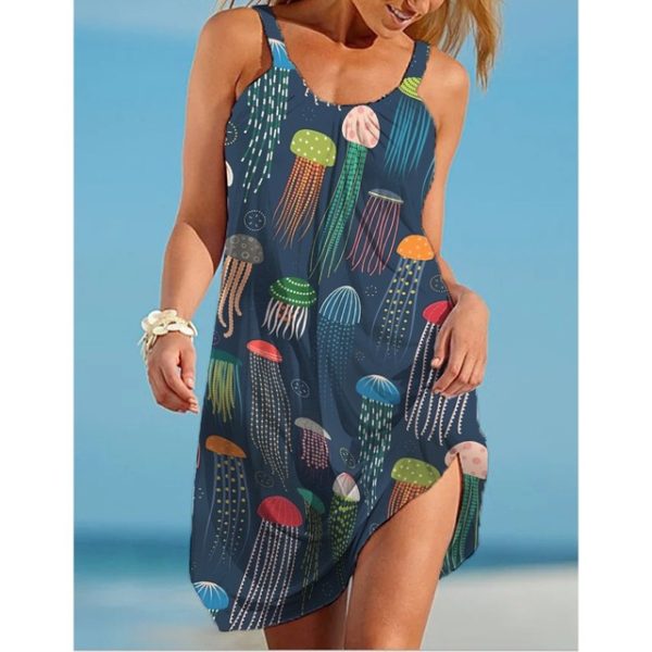 Summer Strap Beach Party Dress - Image 21