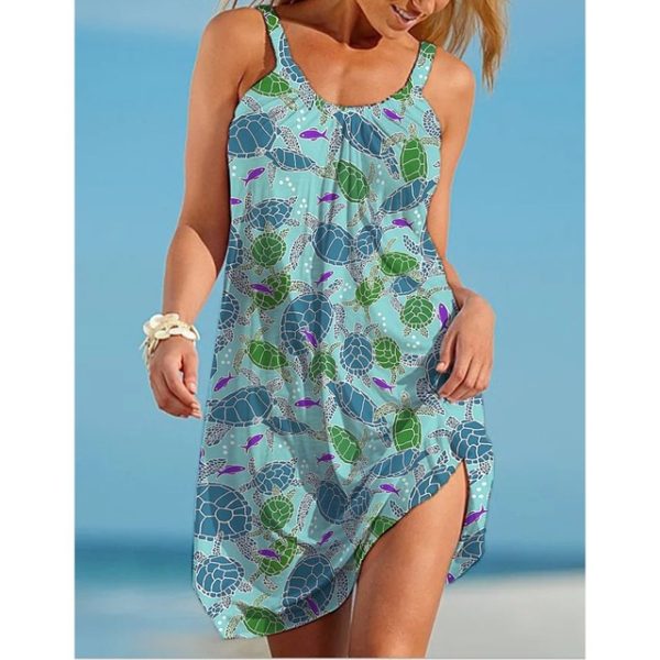 Summer Strap Beach Party Dress - Image 24