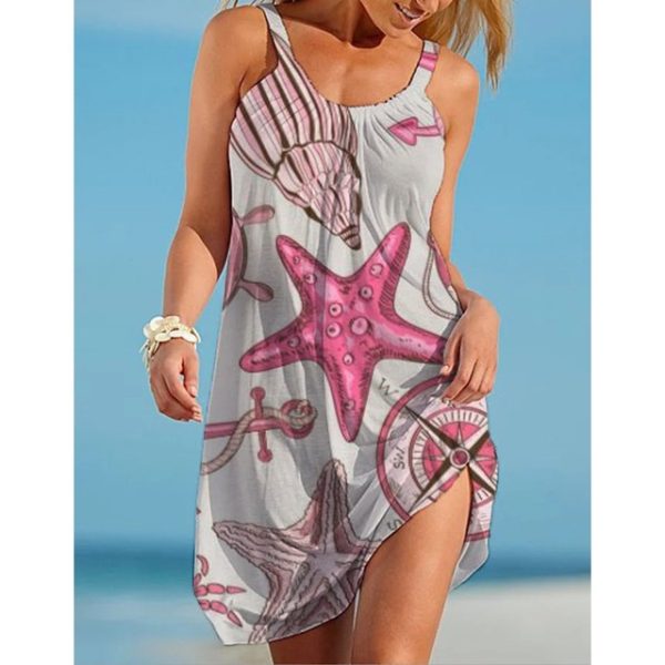 Summer Strap Beach Party Dress - Image 31