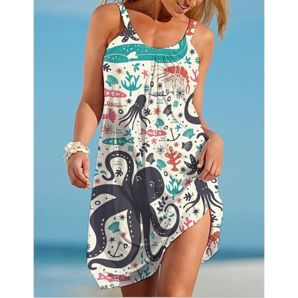 Summer Strap Beach Party Dress - Image 14