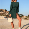 Long Sleeve Evening Party Dress - Image 3