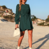 Long Sleeve Evening Party Dress - Image 5