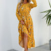 Summer Casual O Neck Long Sleeve Dress - Image 10