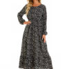 Summer Casual O Neck Long Sleeve Dress - Image 14