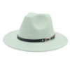 French Style Wide Brim Fedora Hat For Women - Image 19