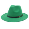 French Style Wide Brim Fedora Hat For Women - Image 21