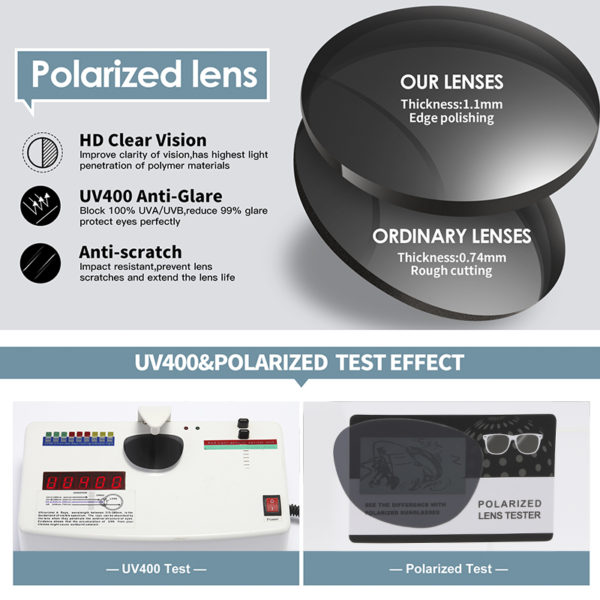 Square Polarized Sunglasses For Women - Image 4