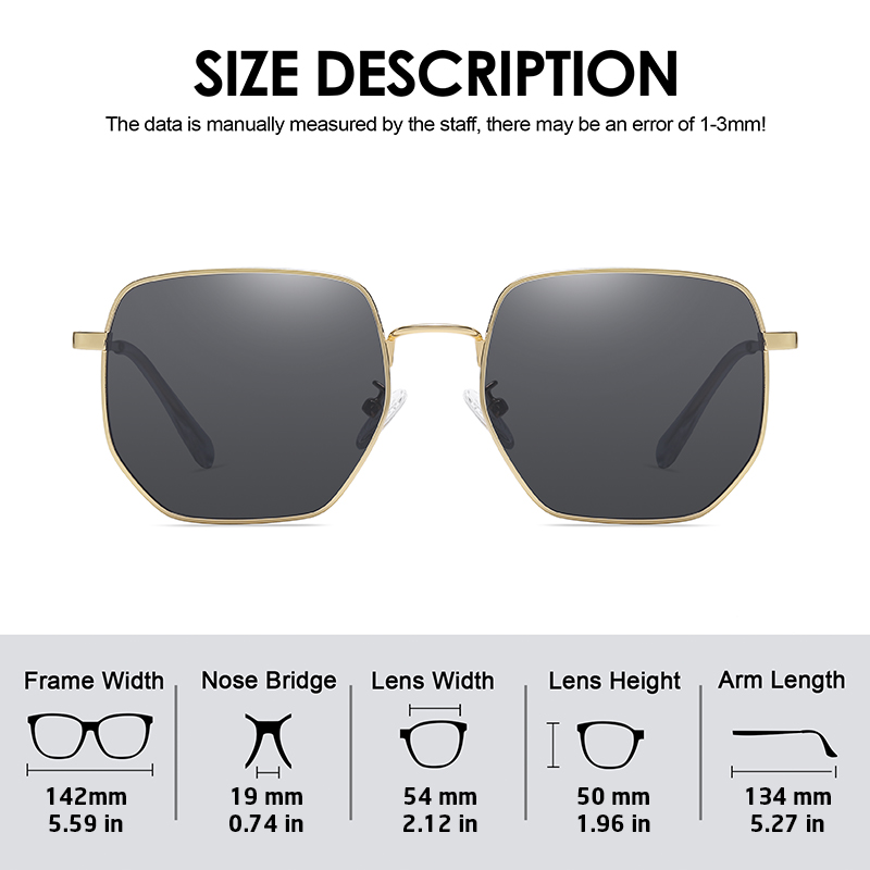 Square Polarized Sunglasses For Women - Image 5