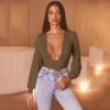 Elastic Casual Party Bodysuits - Image 10