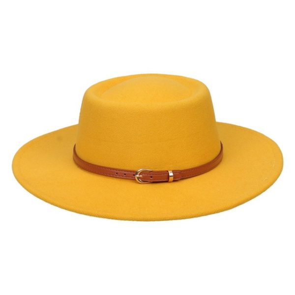 Women's Hat High Quality Fedoras Man Hat Ladies - Image 8