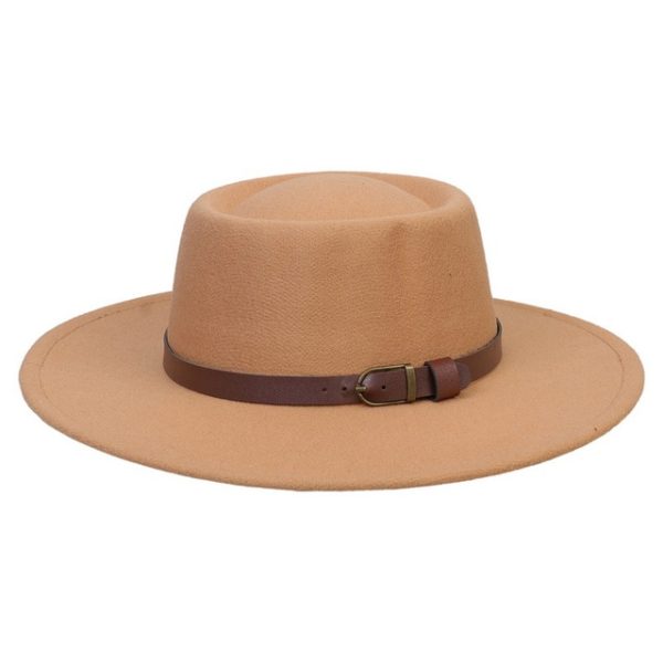 Women's Hat High Quality Fedoras Man Hat Ladies - Image 20