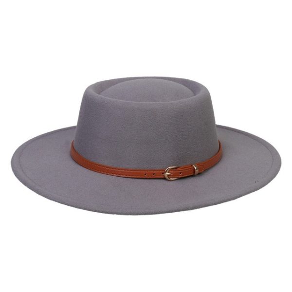 Women's Hat High Quality Fedoras Man Hat Ladies - Image 21