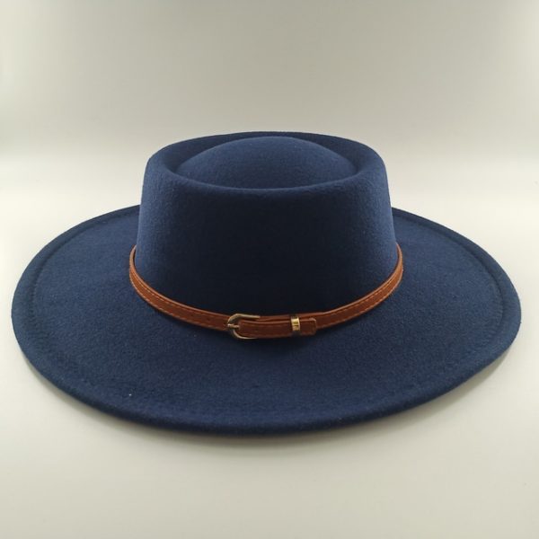 Women's Hat High Quality Fedoras Man Hat Ladies - Image 22