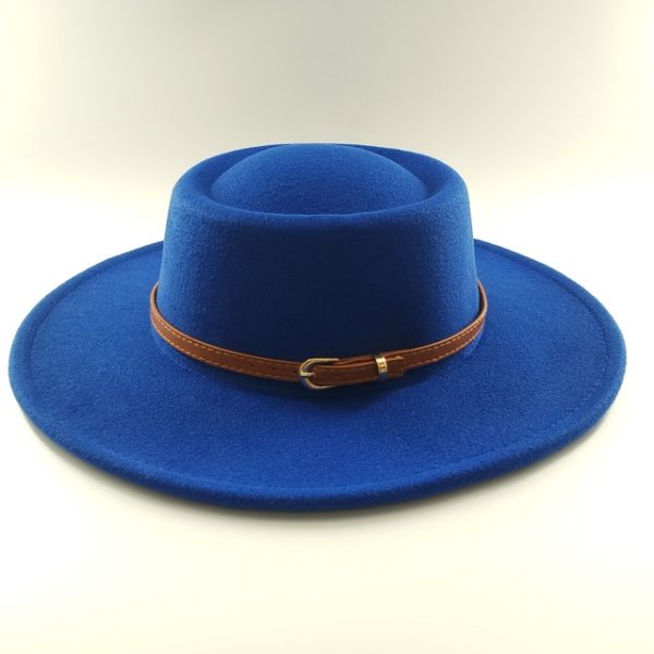 Women's Hat High Quality Fedoras Man Hat Ladies - Image 24