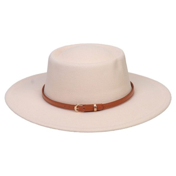 Women's Hat High Quality Fedoras Man Hat Ladies - Image 9