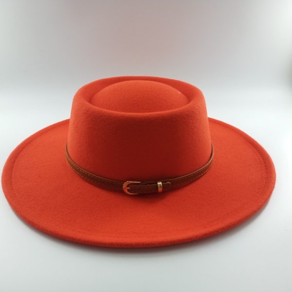 Women's Hat High Quality Fedoras Man Hat Ladies - Image 27