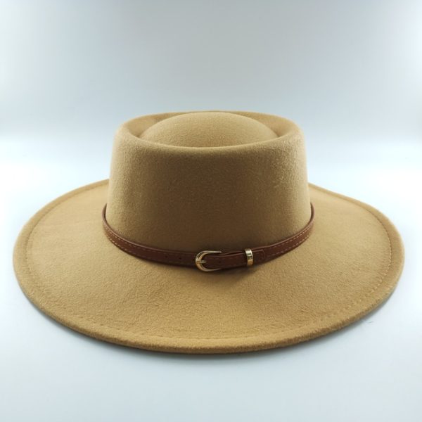 Women's Hat High Quality Fedoras Man Hat Ladies - Image 28