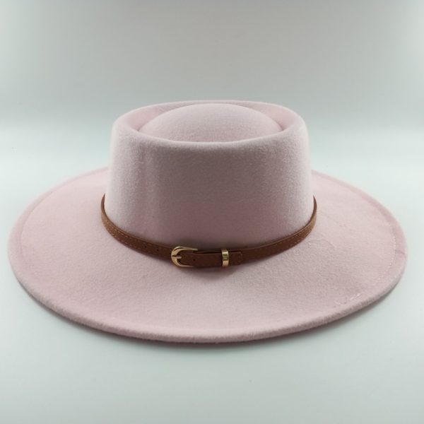 Women's Hat High Quality Fedoras Man Hat Ladies - Image 30