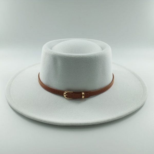 Women's Hat High Quality Fedoras Man Hat Ladies - Image 32