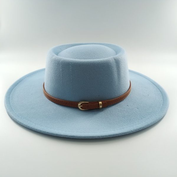 Women's Hat High Quality Fedoras Man Hat Ladies - Image 33