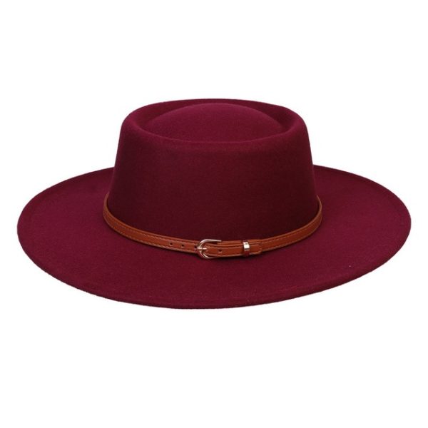 Women's Hat High Quality Fedoras Man Hat Ladies - Image 10