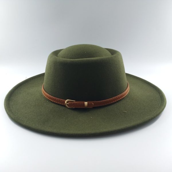 Women's Hat High Quality Fedoras Man Hat Ladies - Image 39