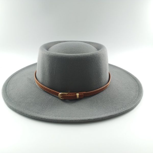 Women's Hat High Quality Fedoras Man Hat Ladies - Image 40