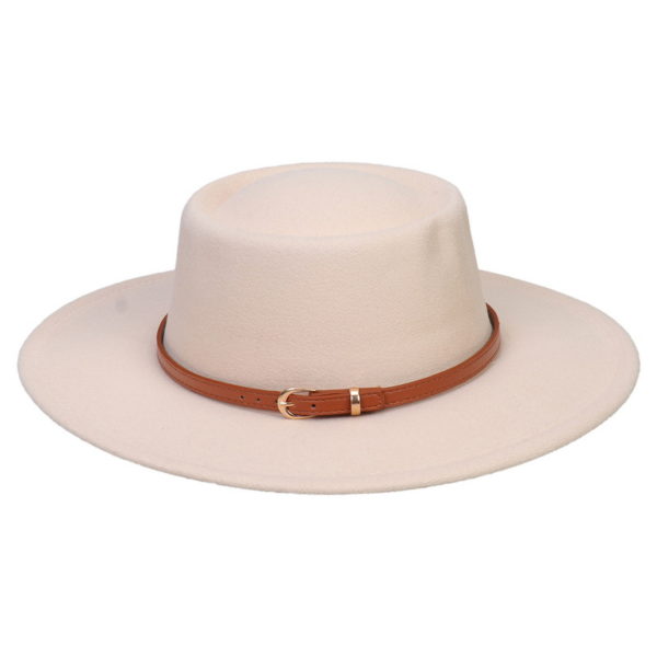 Women's Hat High Quality Fedoras Man Hat Ladies - Image 5