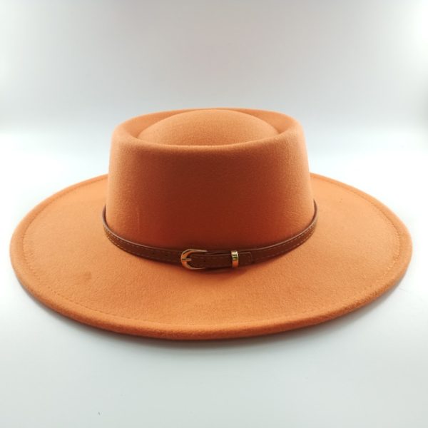 Women's Hat High Quality Fedoras Man Hat Ladies - Image 16