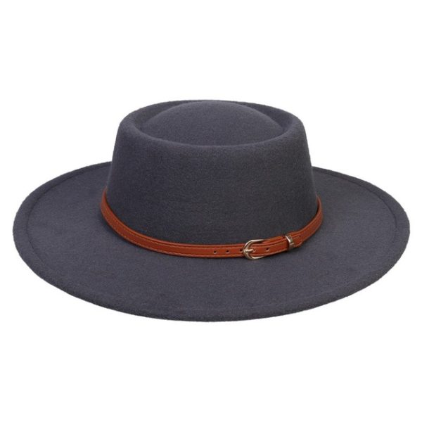 Women's Hat High Quality Fedoras Man Hat Ladies - Image 7