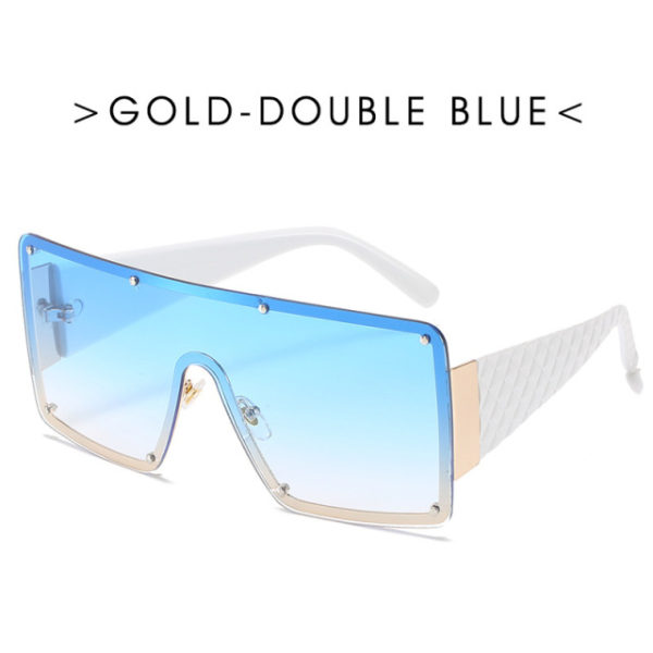 Oversized Square Sunglasses For Women - Image 10