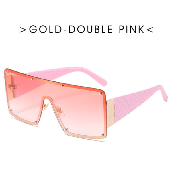 Oversized Square Sunglasses For Women - Image 11