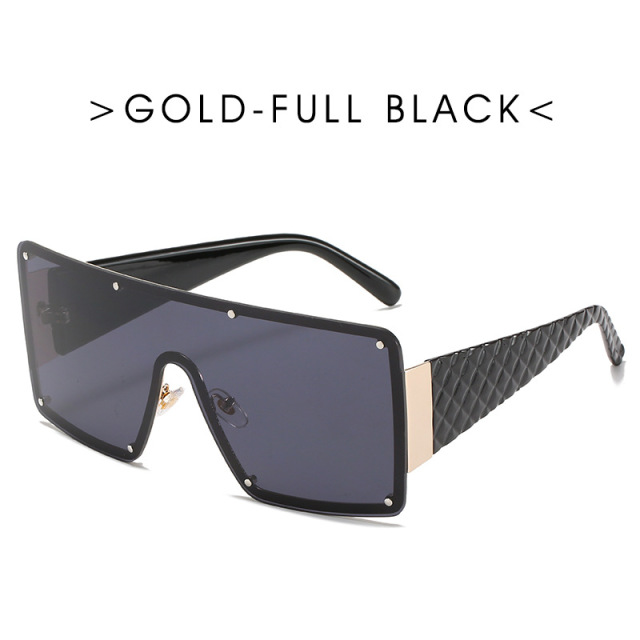 Oversized Square Sunglasses For Women - Image 7
