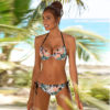 2022 New Swimwear Women Print Floral Bikinis Set - Image 8