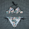 2022 New Swimwear Women Print Floral Bikinis Set - Image 4