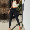 Butt Lift Jeans Black Skinny Women
