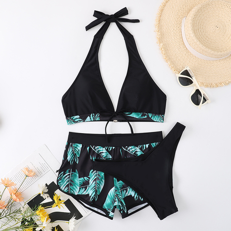 Summer Print Swimsuits Tankini Sets - Quick24shop