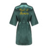Wedding Bride Bridesmaid Robes Dressing Gown - Image 17