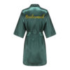 Wedding Bride Bridesmaid Robes Dressing Gown - Image 3