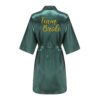 Wedding Bride Bridesmaid Robes Dressing Gown - Image 4