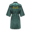 Wedding Bride Bridesmaid Robes Dressing Gown - Image 12